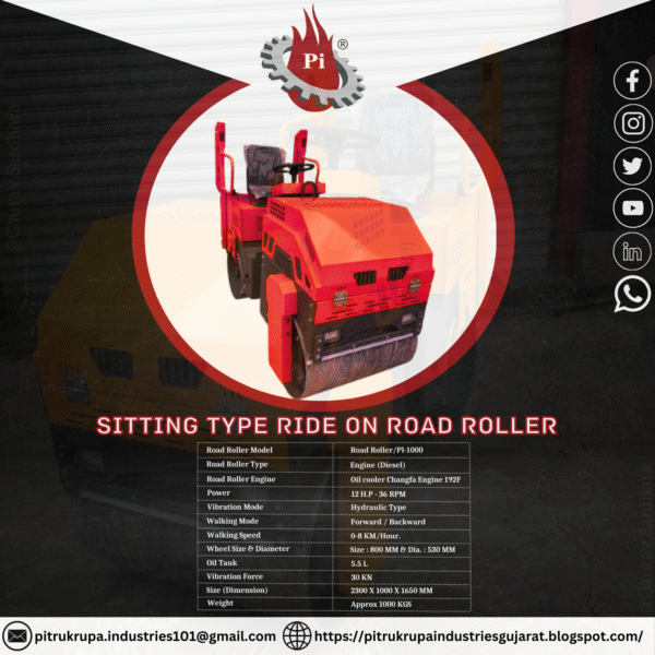 Ride On Road Roller - Image 6