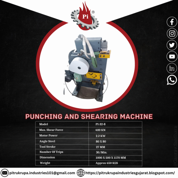 Punching & Shearing Machine 8MM - Image 4