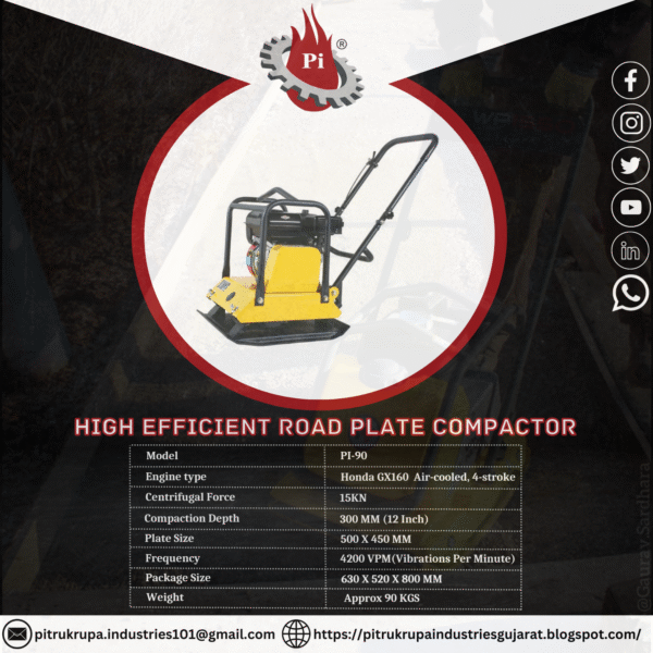 Plate Compacter PI-PC90 - Image 4