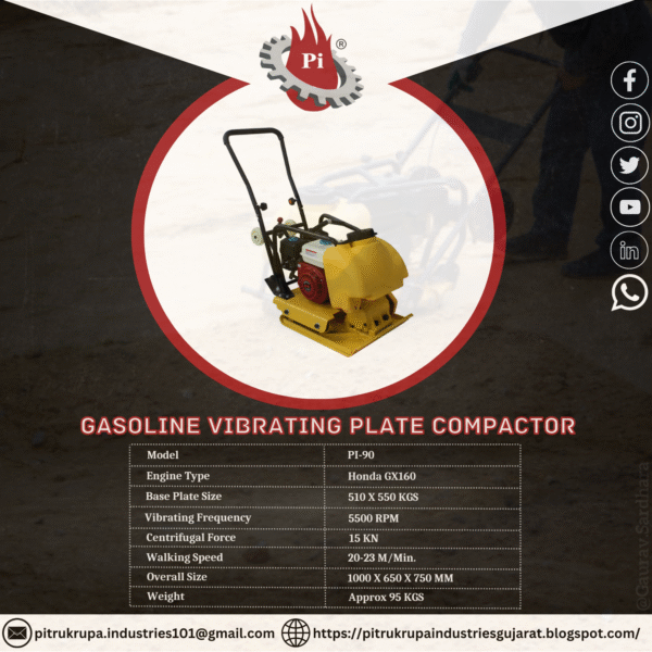 Plate Compacter PI-PC90 - Image 3