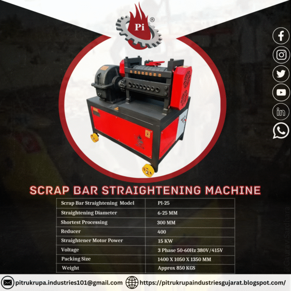 Scrap Bar Machine PI-25 - Image 7