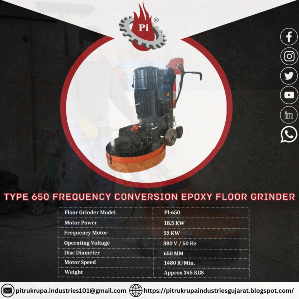 Floor Polishing Machine PI-650 - Image 2