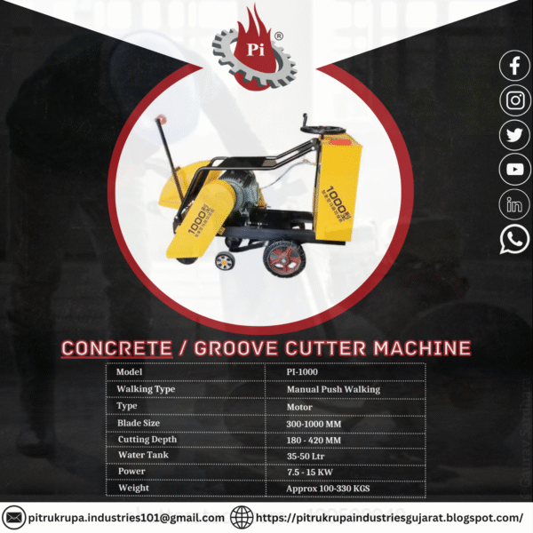 Concrete Cutting Machine PI-1000 - Image 2