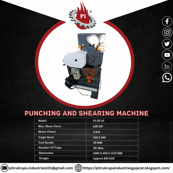 Punching & Shearing Machine 10MM - Image 4