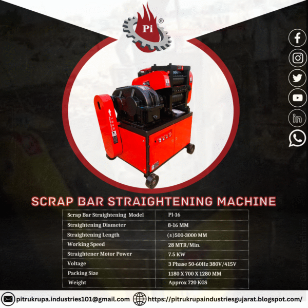 Scrap Bar Machine PI-16 - Image 2