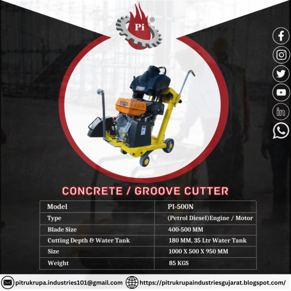 Concrete Cutting Machine PI-500N - Image 2
