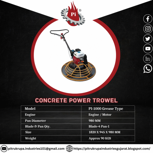 Walk Behind Power Trowel - Image 4