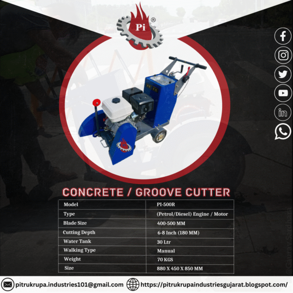 Concrete Cutting Machine PI-500R - Image 2