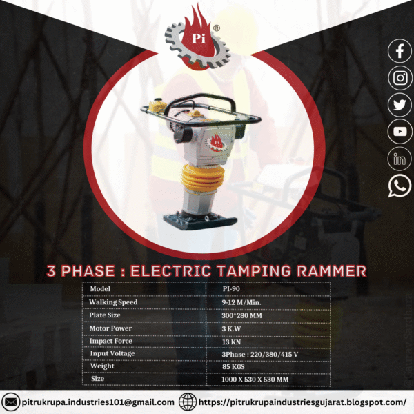 Tamping Rammer Electric Type - Image 3