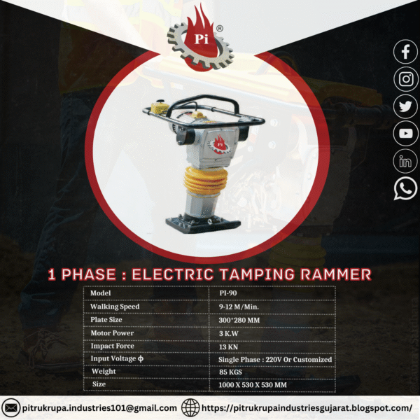 Tamping Rammer Electric Type - Image 4